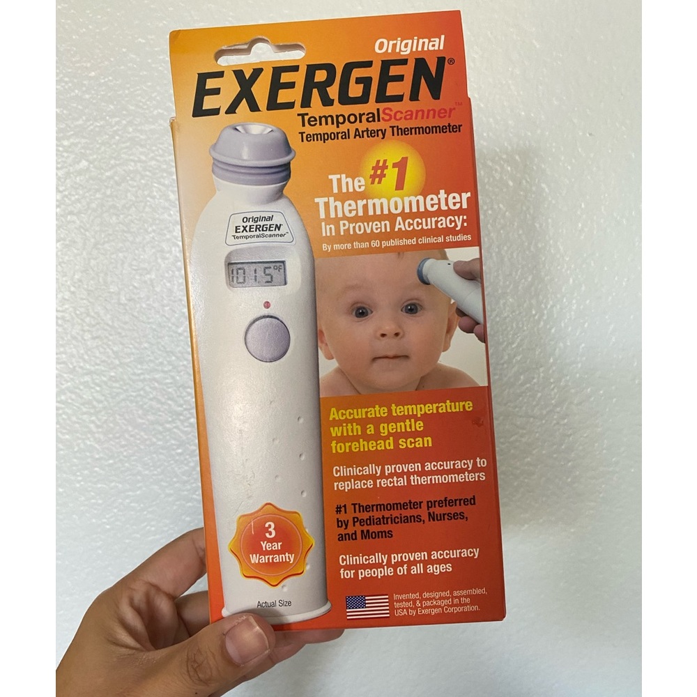 Exerted thermometer